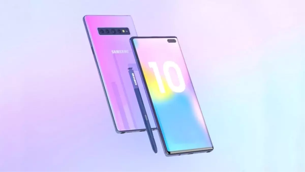 Bomba İddia: Samsung Galaxy Note10\'da Fiziksel Tuş Bulunmayacak