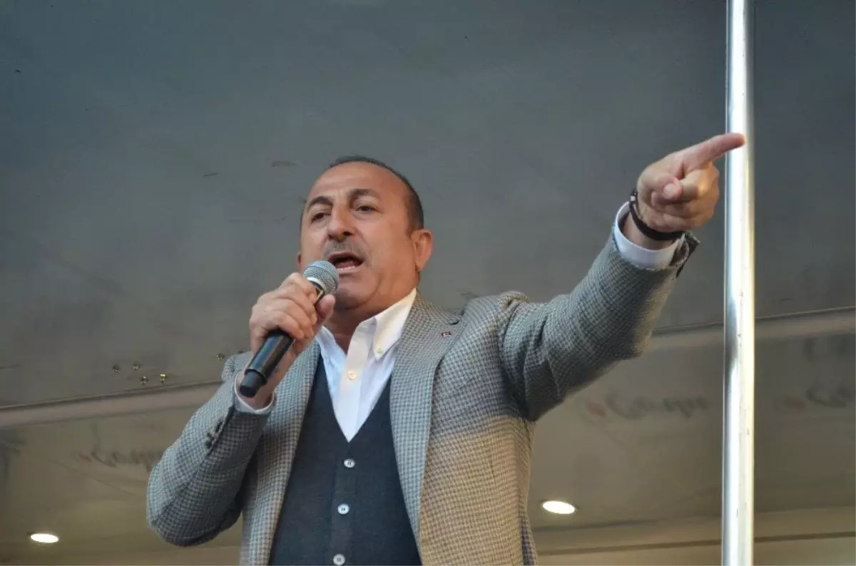 Çavuşoğlu, Çorlu\'da Cumhur İttifakı Adaylarına Destek İstedi