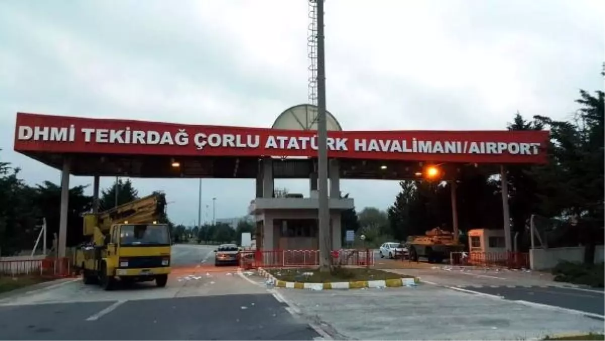 Çorlu Havalimanı\'nın Adı, \'Tekirdağ Çorlu Atatürk Havalimanı\' Oldu