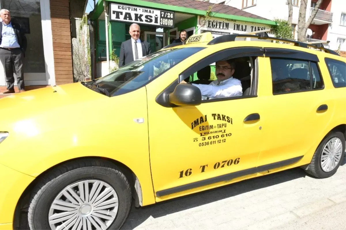 Cumhur İttifakı Yıldırım Belediye Başkan Adayı Yılmaz Taksi Şoförü Oldu, Projelerini Anlattı