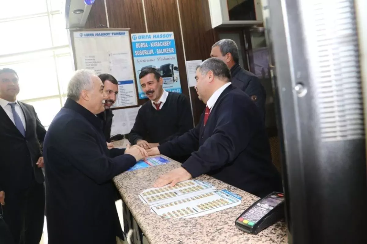 Fakıbaba ve Baydilli Otogar Esnafını Ziyaret Etti