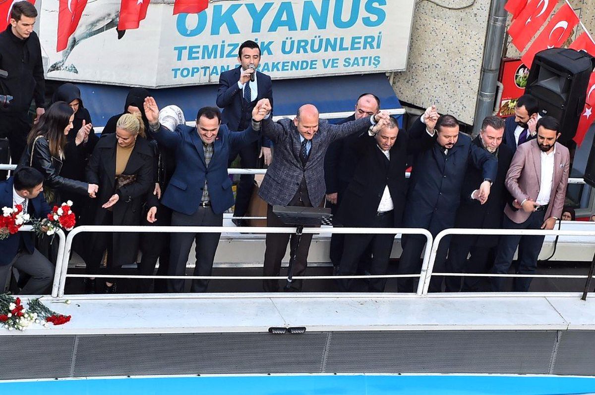 İçişleri Bakanı Soylu\'dan Başkan Adayı Yıldız\'a Destek