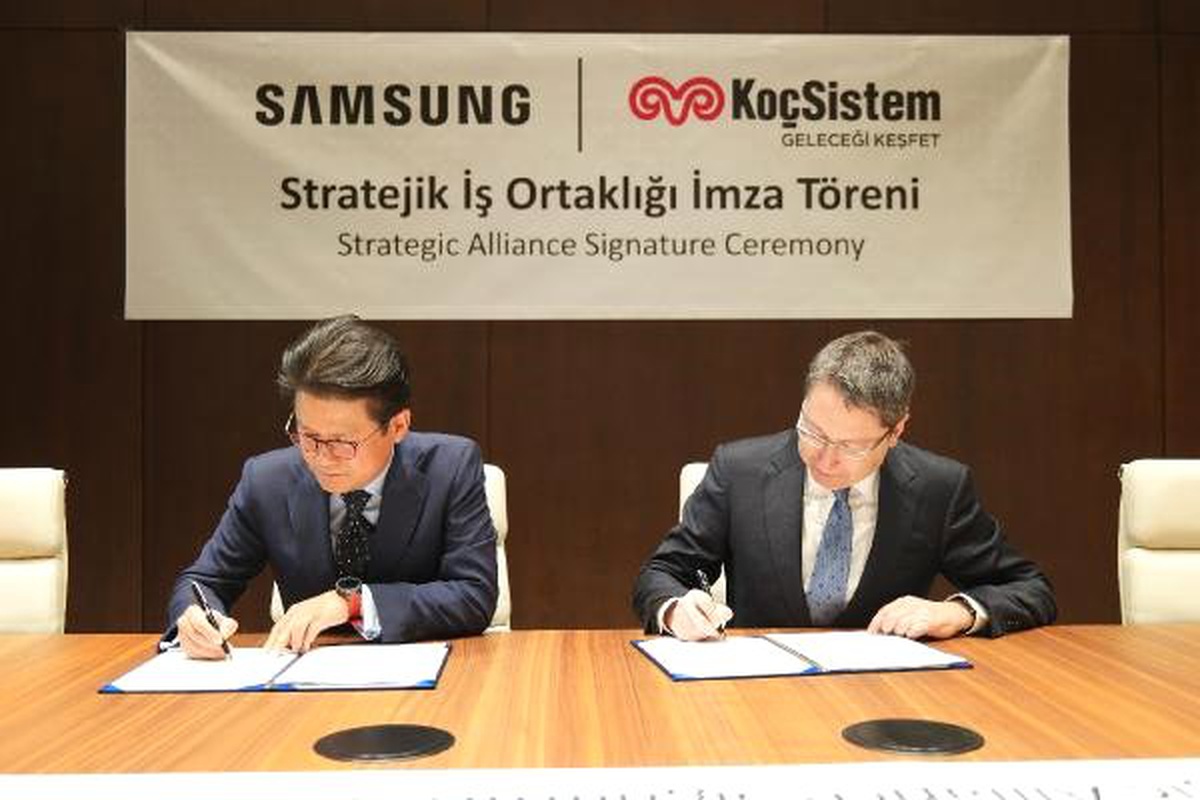 Koçsistem ve Samsung\'tan Bölgesel Stratejik İş Ortaklığı
