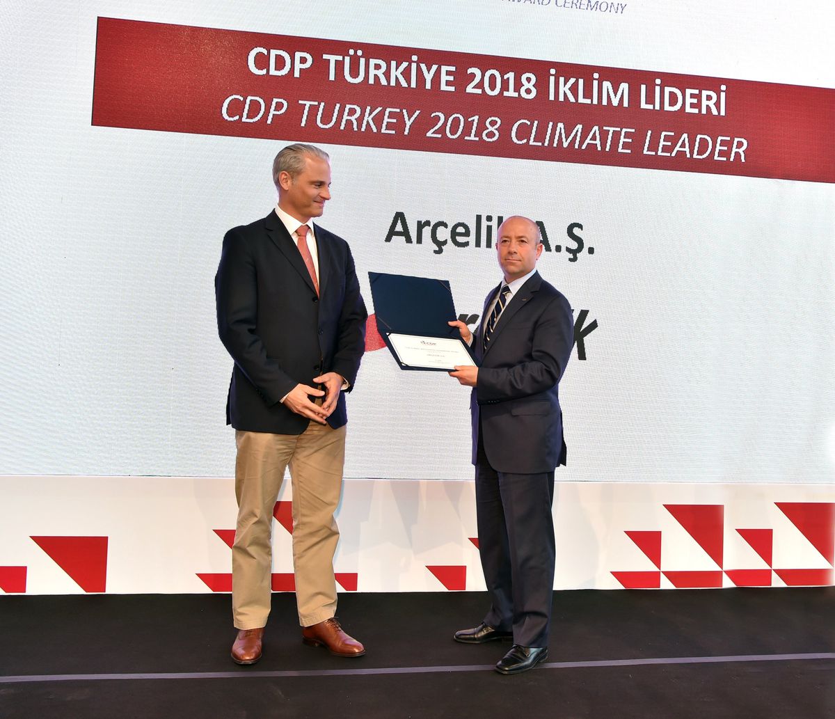 Arçelik\'e CDP Türkiye İklim Liderliği Ödülü