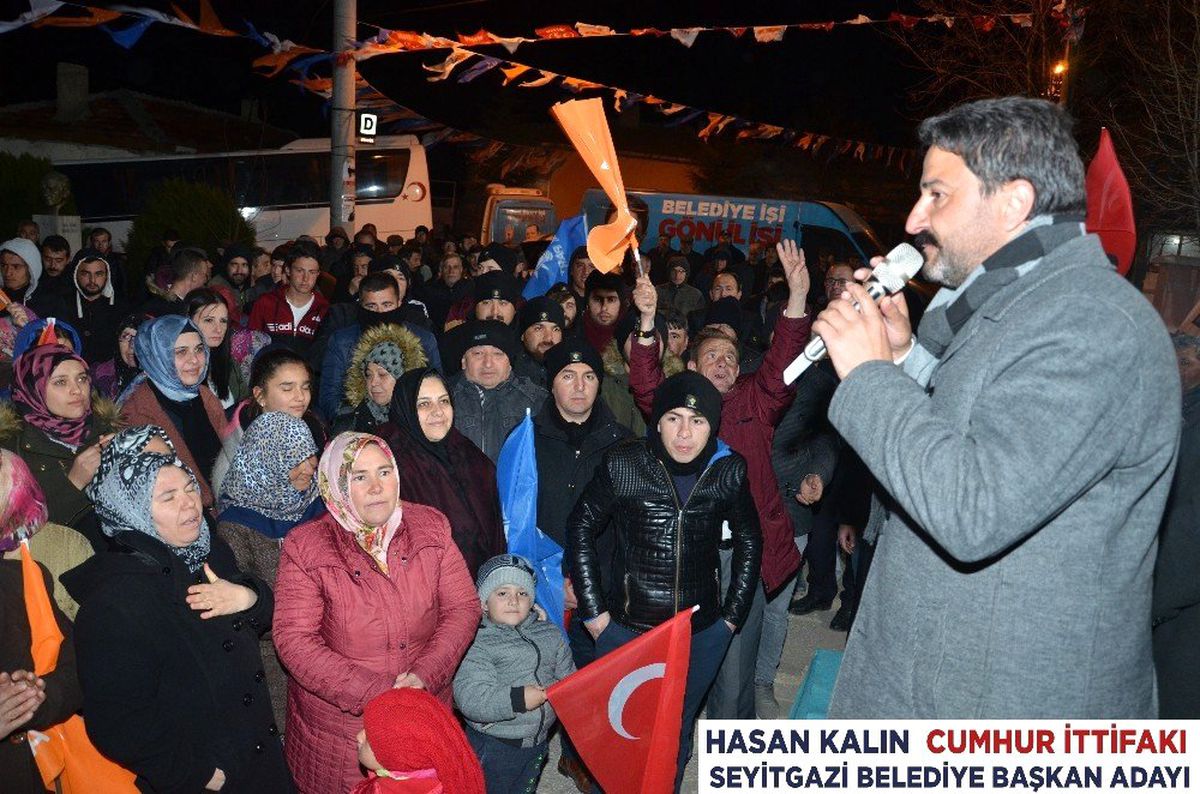 Başkan Kalın\'a Ayvalı\'da Büyük Destek