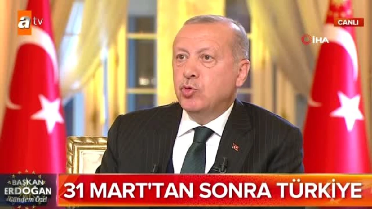 Cumhurbaşkanı Erdoğan: "Chp, Sözde İyi Parti ve Saadet Partisi Hdp\'nin Peşine Takılmış Durumdalar"