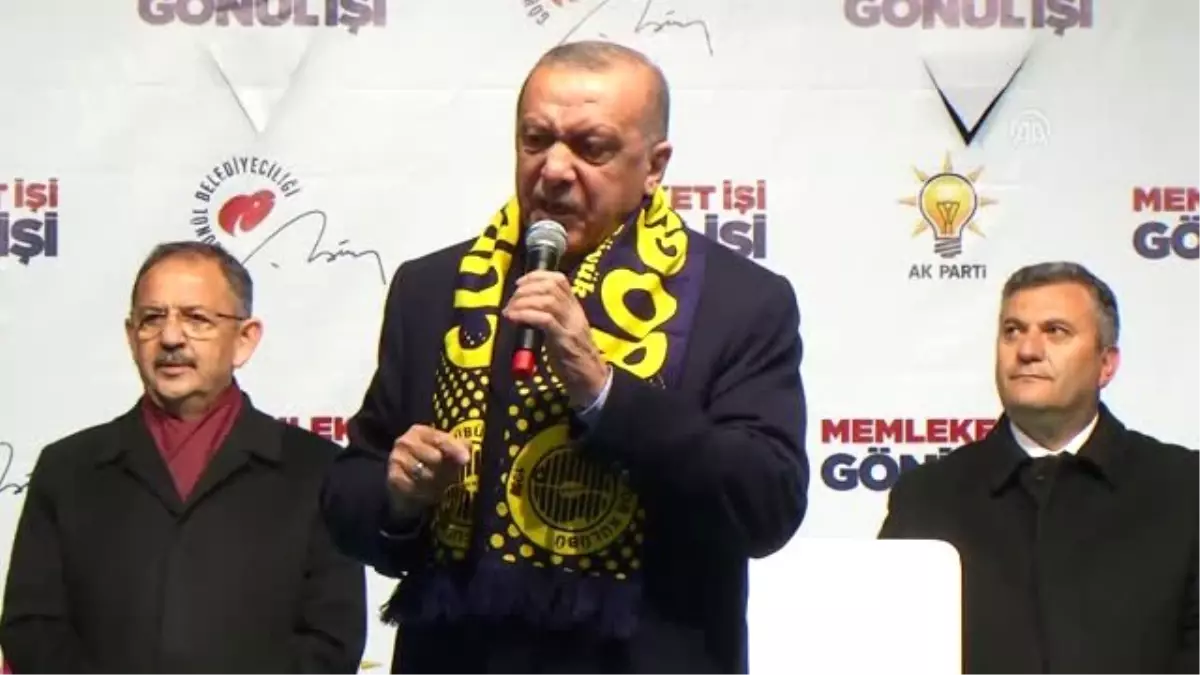 Cumhurbaşkanı Erdoğan: "Tek Bir Hedefleri Var Bizi Yıkmak"