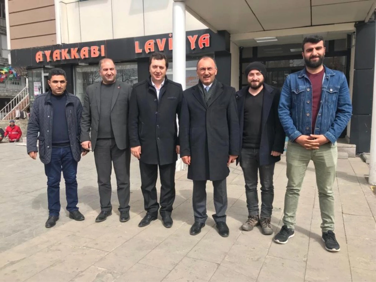 Erzurum İha Bölge Müdürü Türkez\'den Başkan Köksoy\'a Ziyaret
