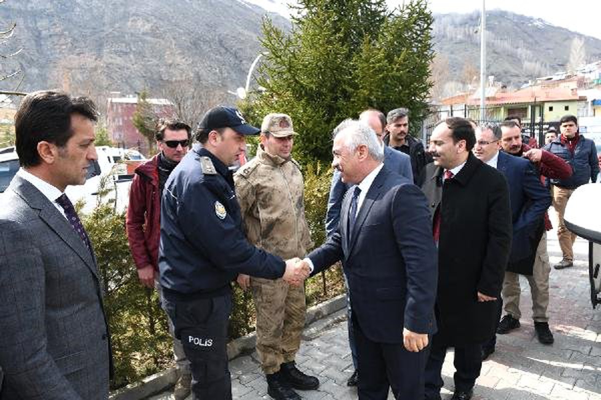 İçişleri Bakan Yardımcısı Ersoy, Çatak\'ta