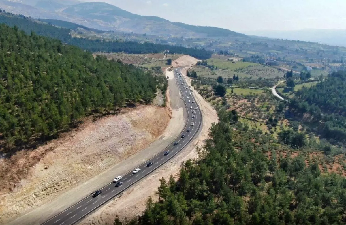 Kahramanmaraş\'ta Kuzey Çevre Yolu Ulaşıma Açıldı