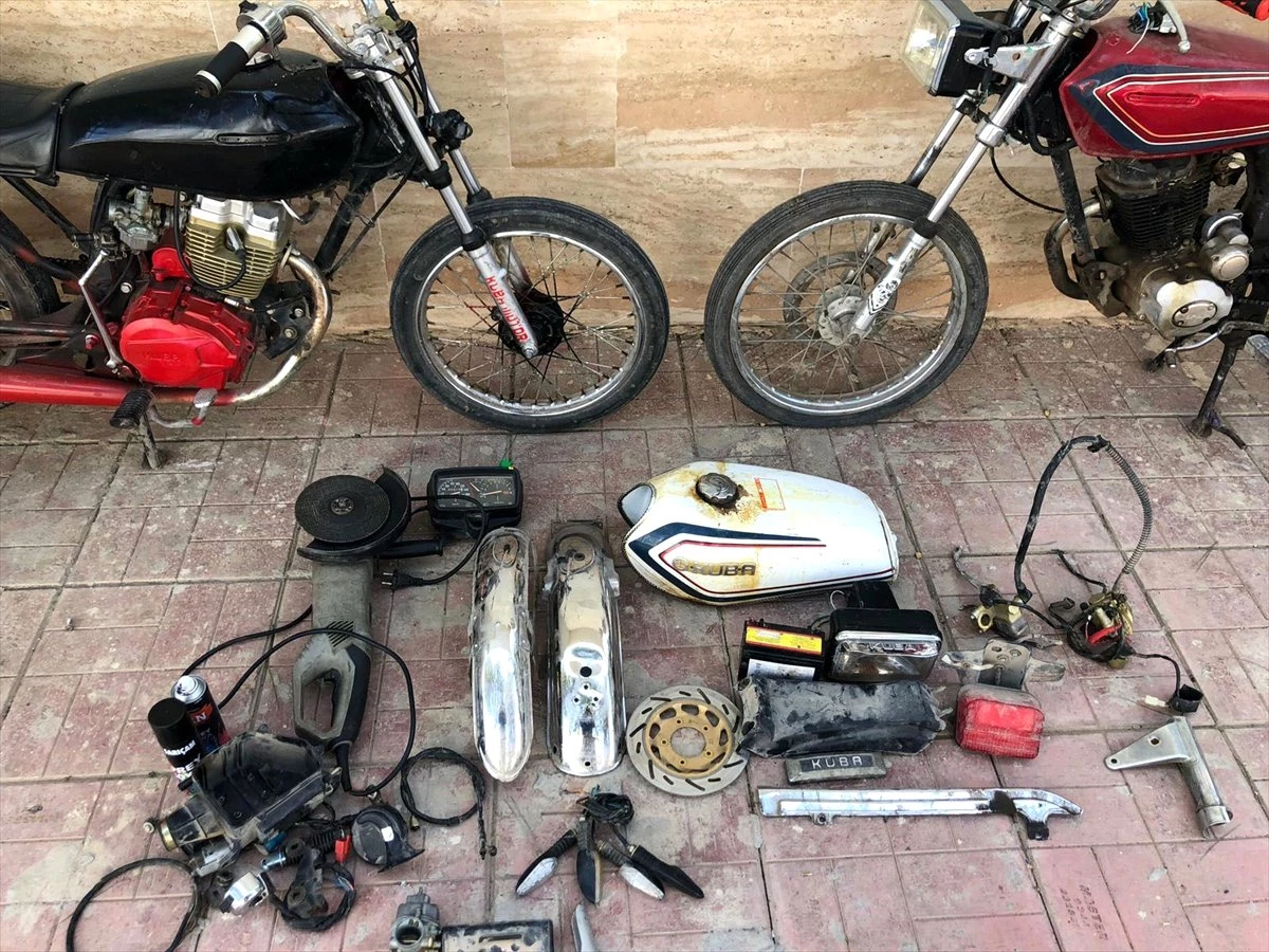 Kahramanmaraş\'ta Motosiklet Hırsızlığı Operasyonu