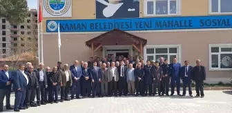 Kaman'da Muhtarlara Veda Yemeği