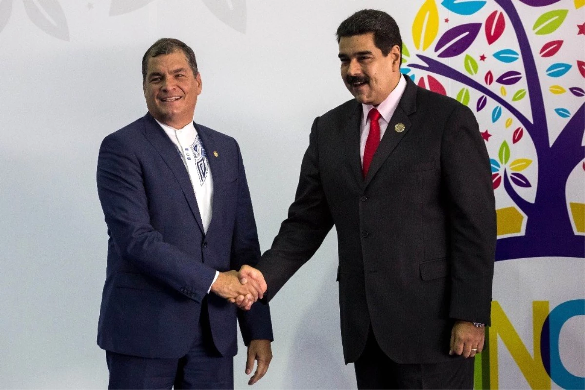 Maduro\'nun Eski Ekvador Devlet Başkanına Para Gönderdiği İddia Edildi