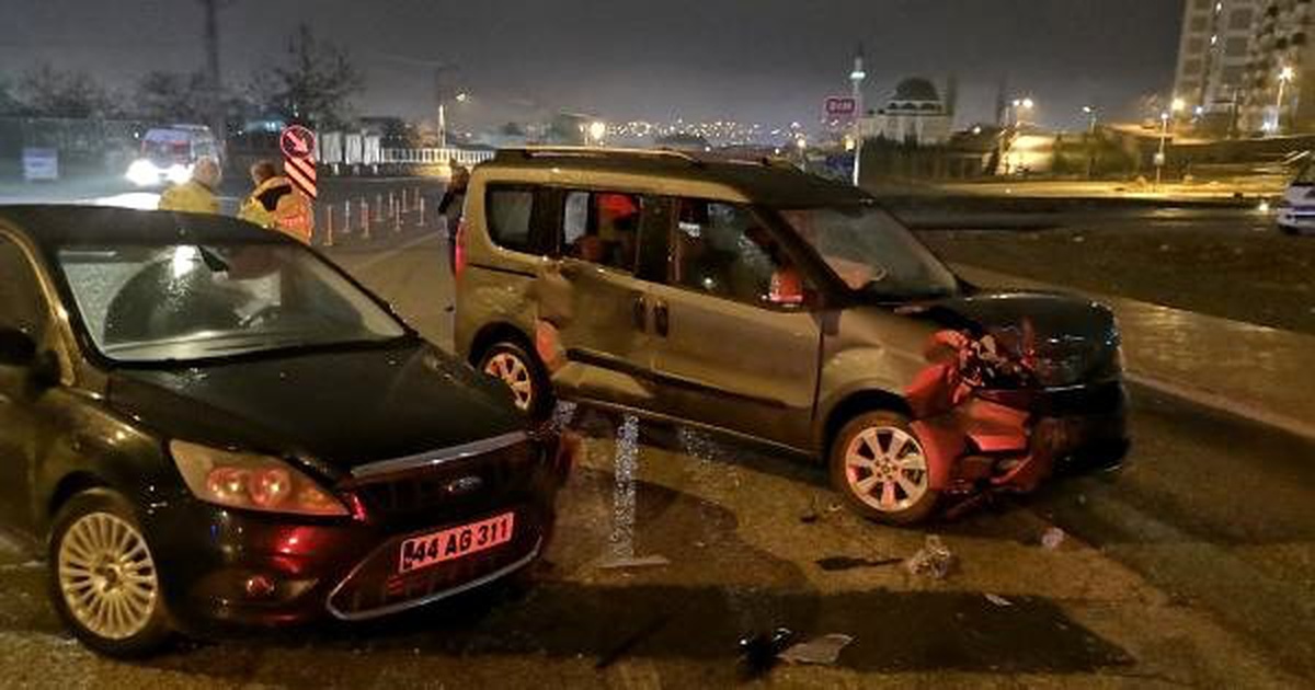 Malatya\'da İki Ayrı Trafik Kazası: 6 Yaralı