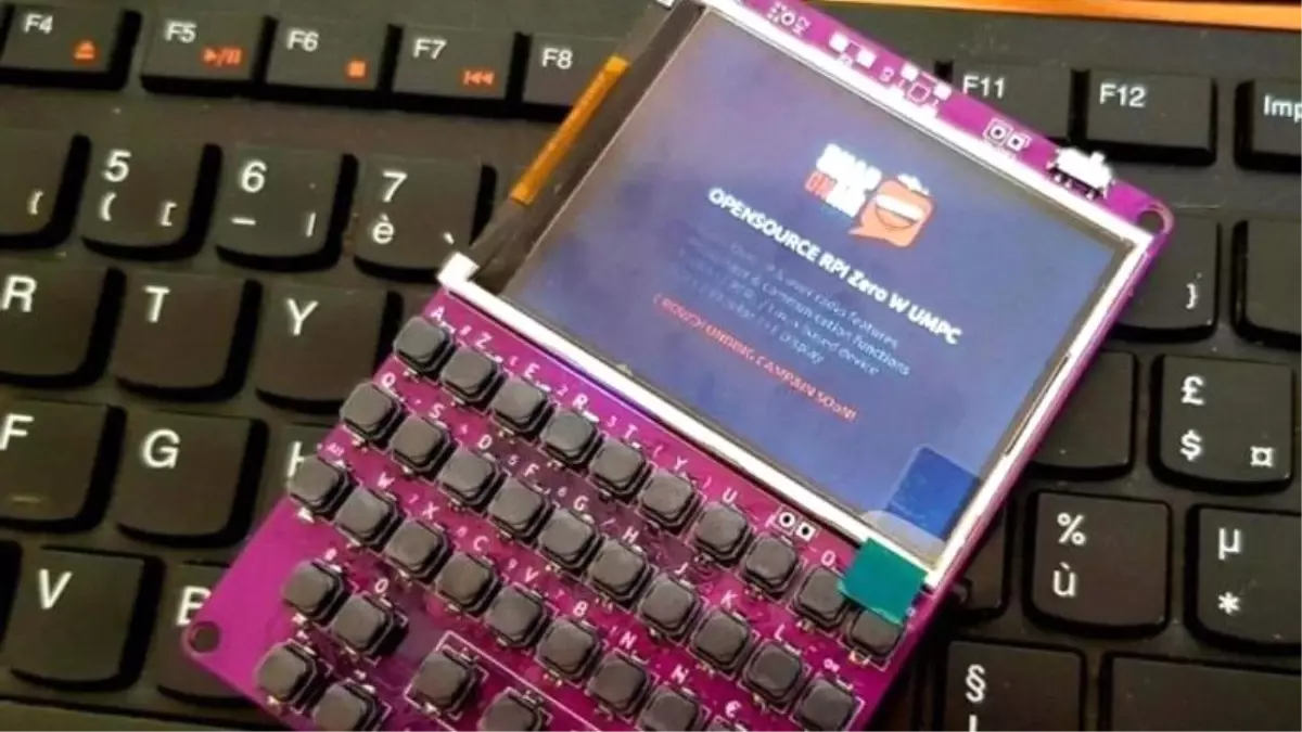 Sadece 10 Dolarlık Bu Pcb ile Elde Taşınabilir Bilgisayar Yapmak Mümkün