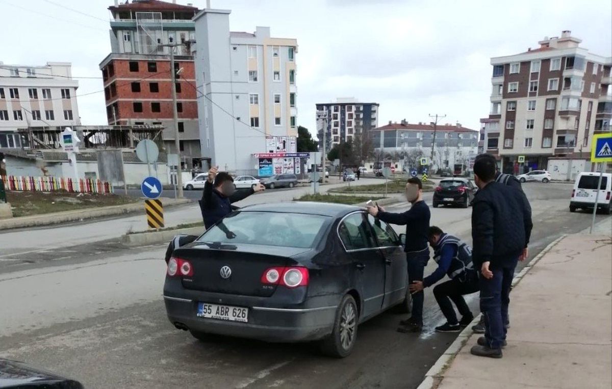 Samsun\'da Asayiş Uygulaması