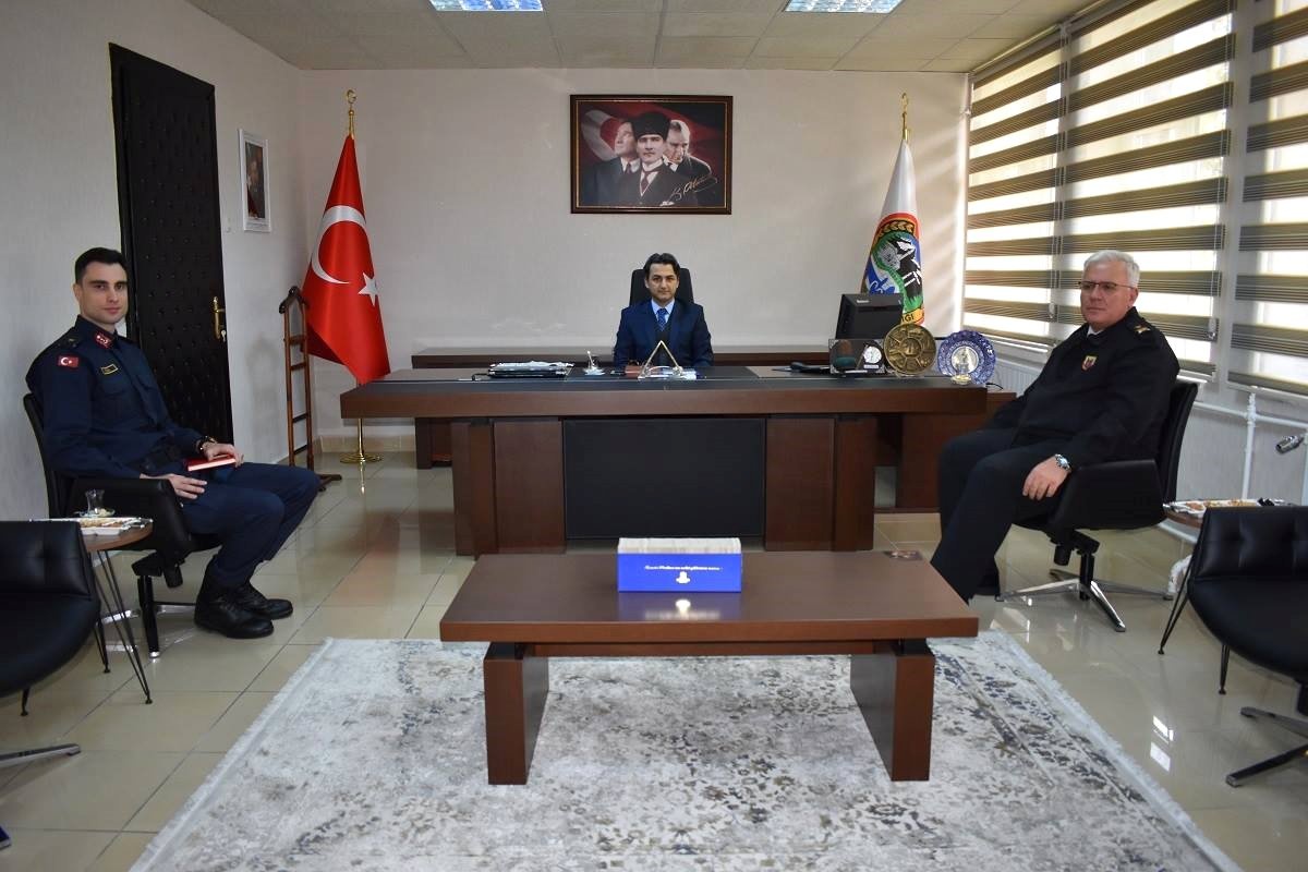 Seydişehir Kaymakamı Aydın\'a Ziyaretler