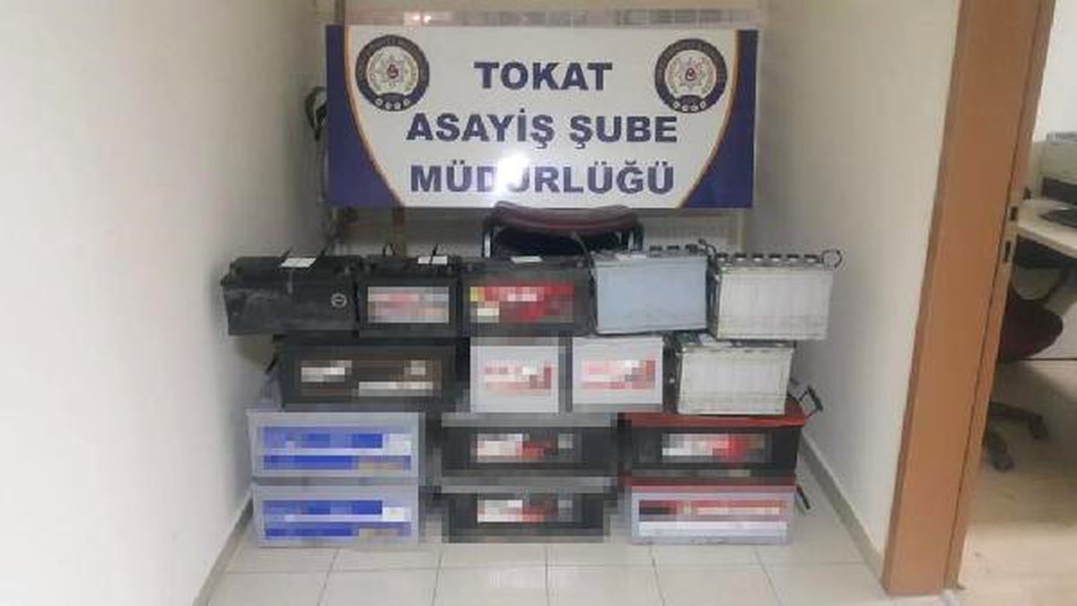 Tokat\'ta, Kamyon Akülerini Çalan 2 Şüpheli Tutuklandı