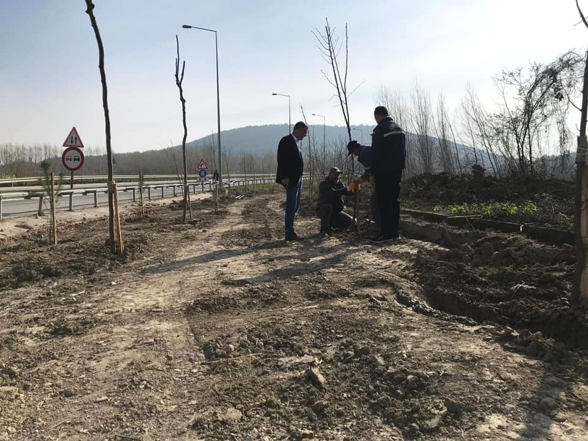 Vezirhan\'da Durak Çalışmaları Başladı