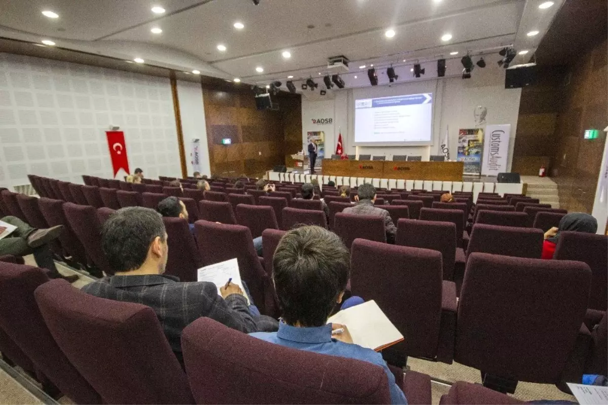 Aosb Akademi\'de "İthalatta Maliyetleri Azaltan Gümrük Çözümleri" Eğitimi