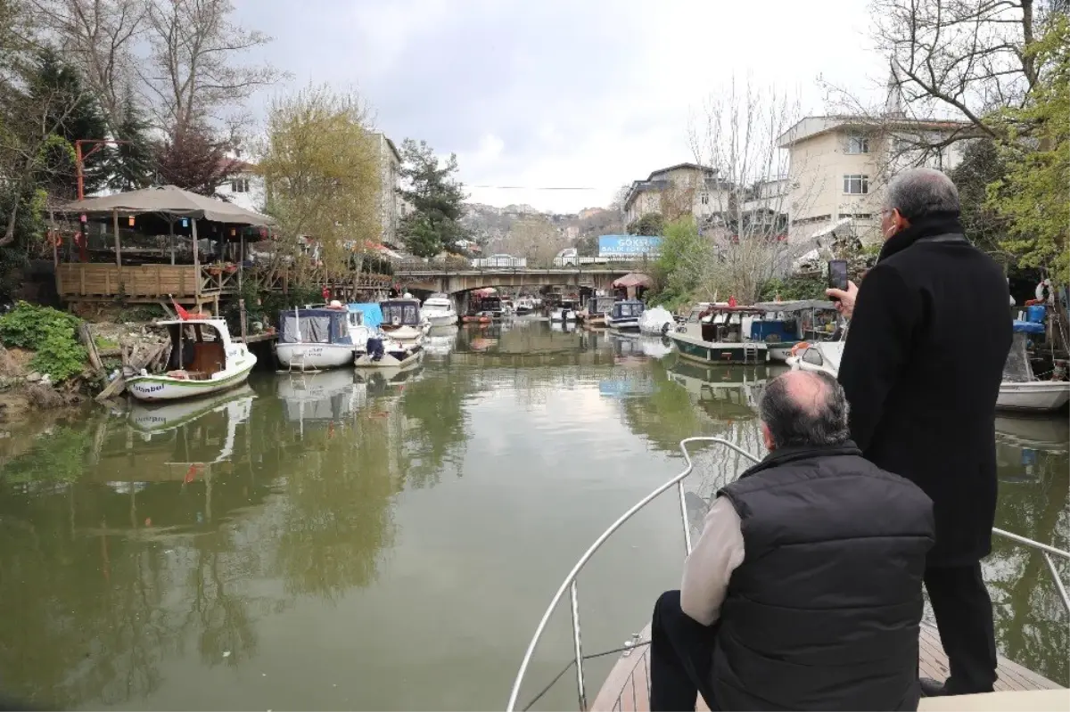 Beykoz Adayı Murat Aydın, Tekneye Binip Canlı Yayın Yaptı