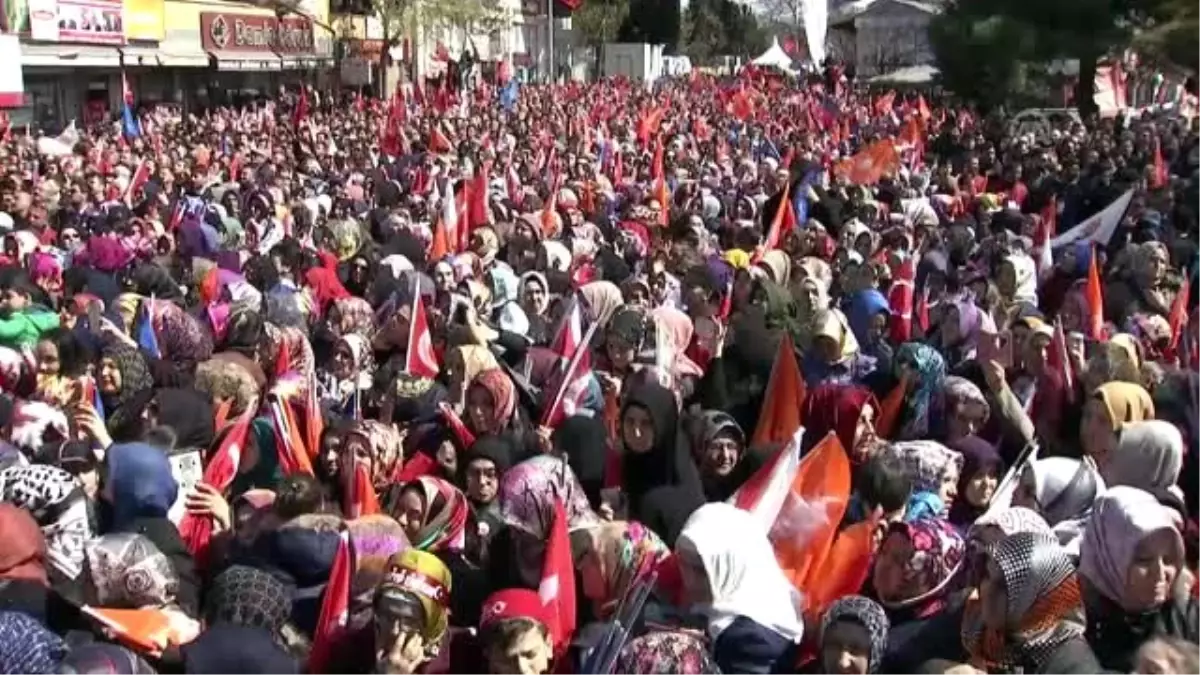 Binali Yıldırım, AK Parti\'nin Tuzla Mitinginde Vatandaşlara Seslendi