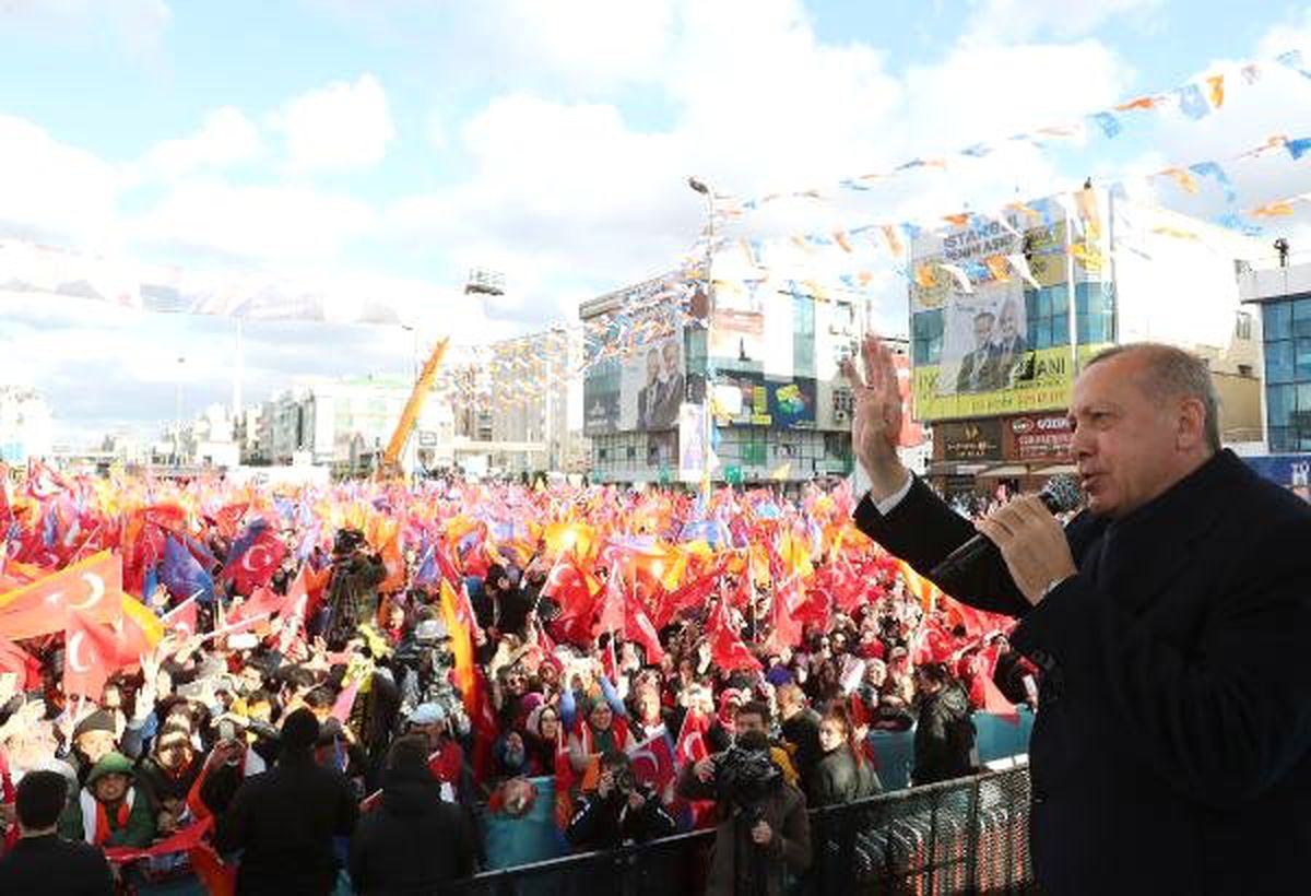 Cumhurbaşkanı Erdoğan Çekmeköy\'de Konuştu