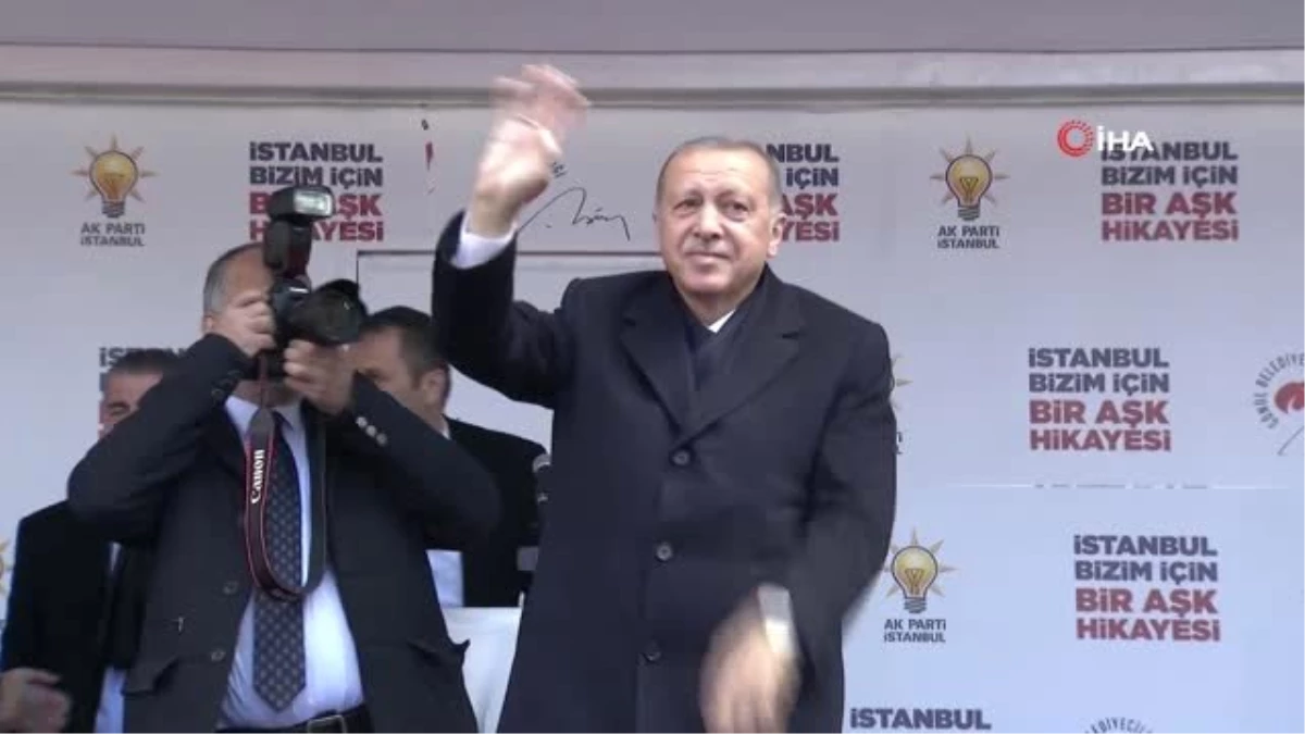 Cumhurbaşkanı Erdoğan: "Chp\'nin Adayına Oy Verdiğinizi Sanacaksınız Ama Belediyeyi Kandilin...