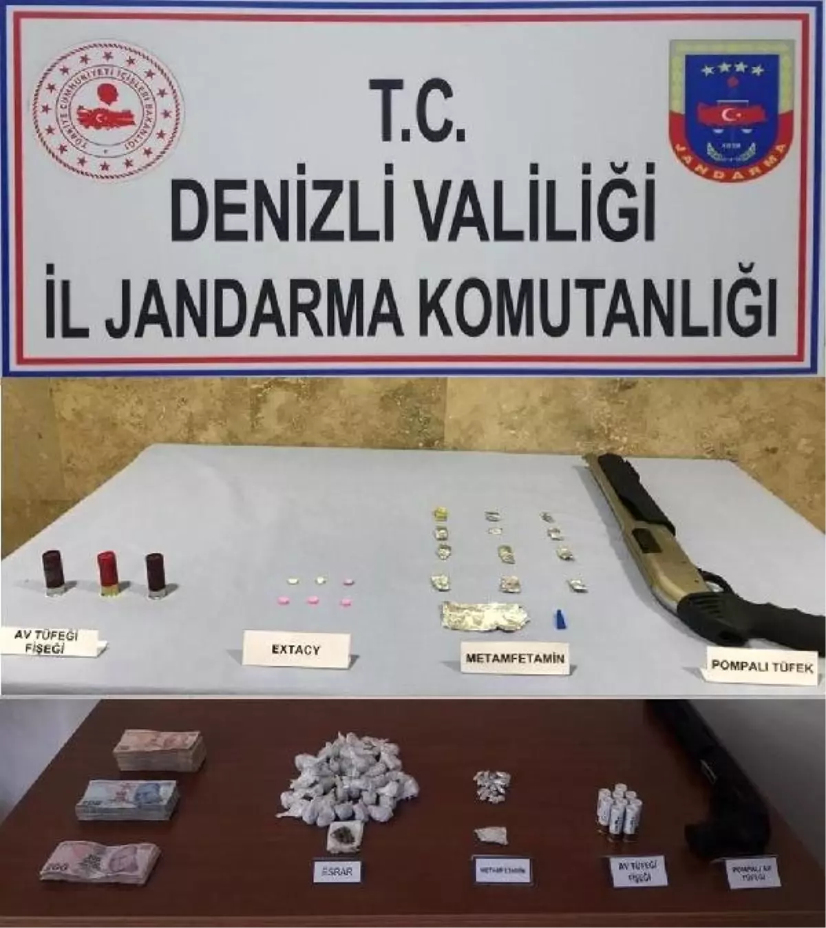 Denizli\'deki Uyuşturucu Operasyonuna 5 Tutuklama