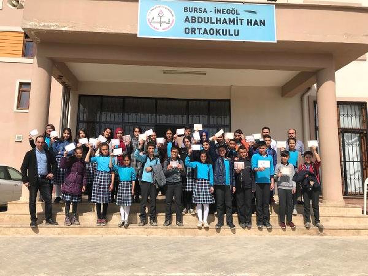 Öğrenciler Mektup Gönderdikleri Askerlerle Telekonferans Aracılığı ile Görüştü