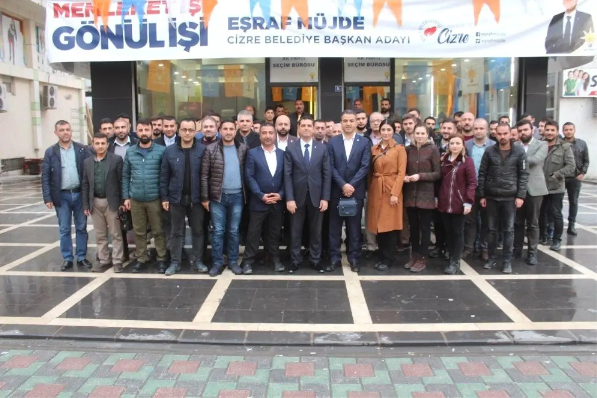 Sendika Temsilcilerinden AK Parti Adayı Müjde\'ye Ziyaret
