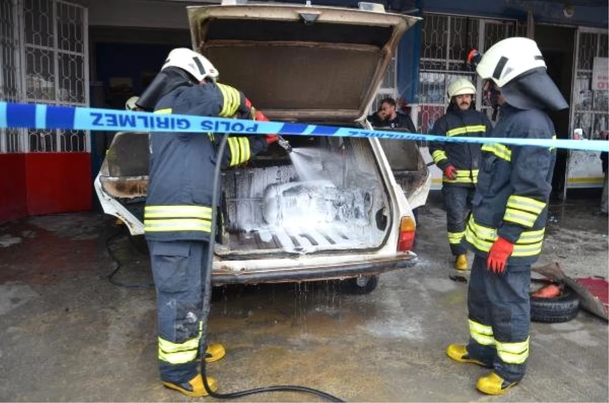 Tamir Sırasında Otomobilde Yangın Çıktı: 3 Yaralı