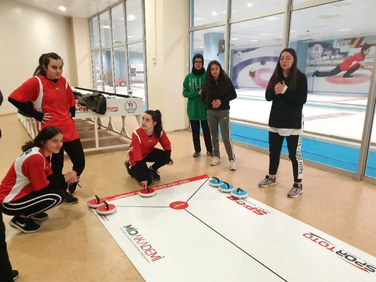 Trabzon\'un İlk Curling Şampiyonları Oldular