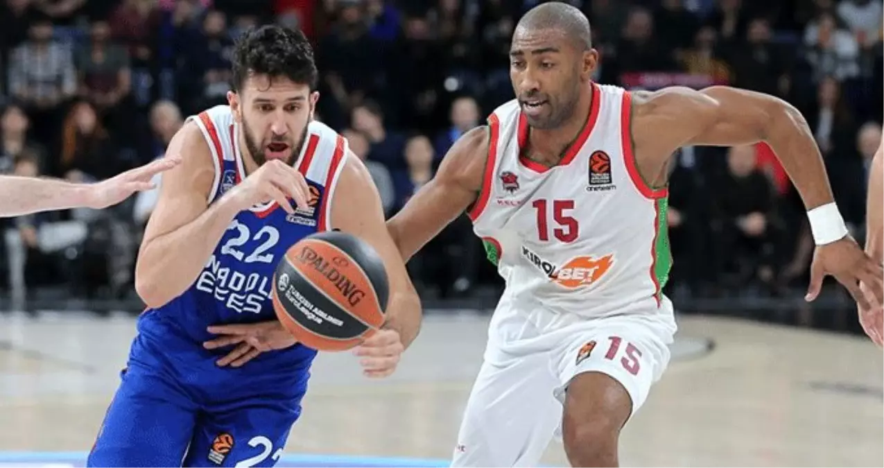 Anadolu Efes Deplasmanda Baskonia\'yı Devirdi