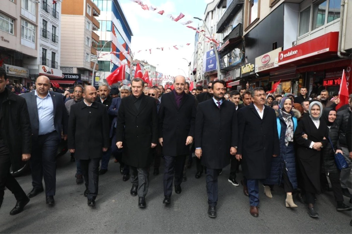 Cumhur İttifakı\'nın Zeytinburnu\'nda Büyük Yürüyüşü