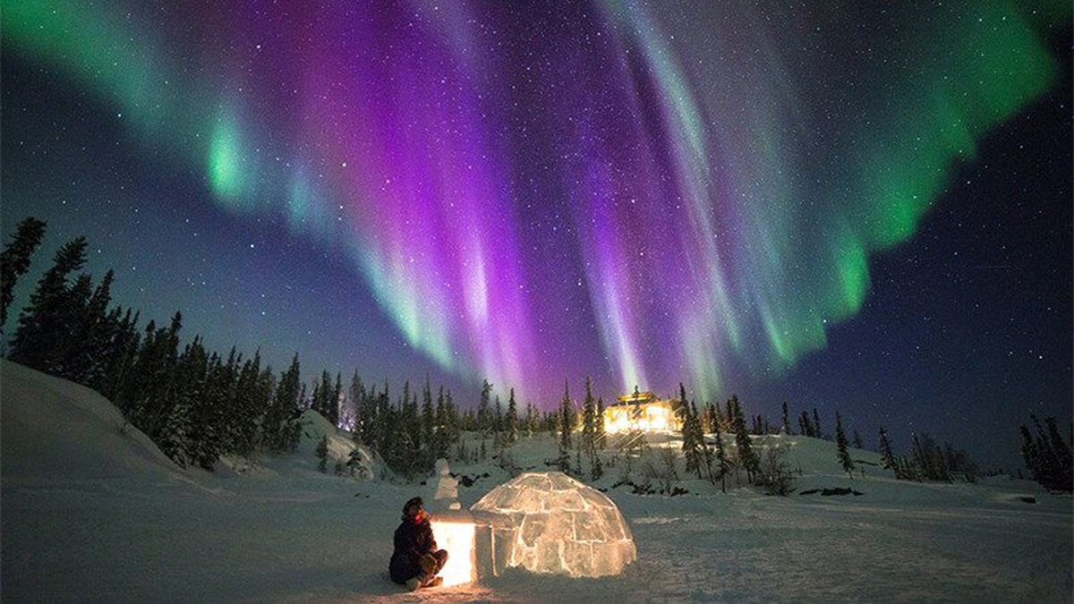 Görsel Şölen Auroraların İhtişamını Gözler Önüne Seren Video