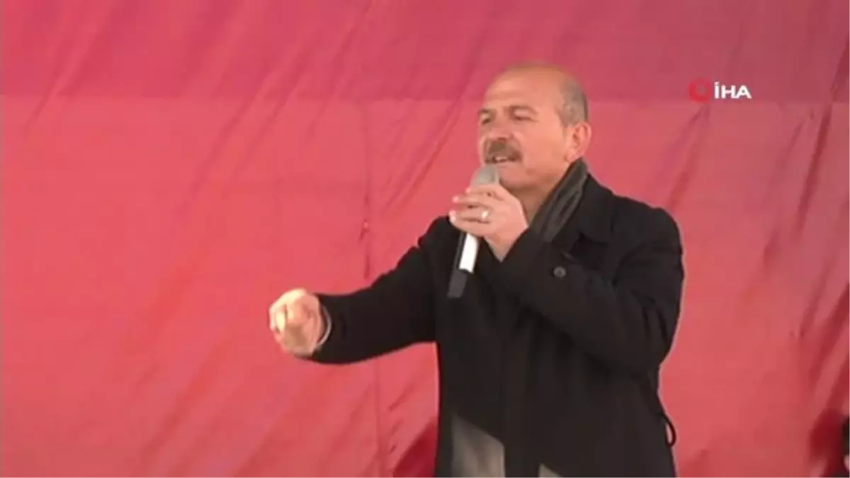 İçişleri Bakanı Süleyman Soylu: "Hakkın Asılması Önemlidir.