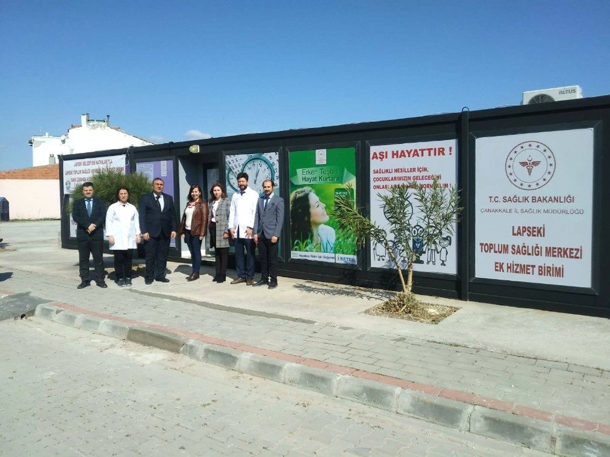 Lapseki\'ye Tsm Ek Hizmet Birimi Açıldı