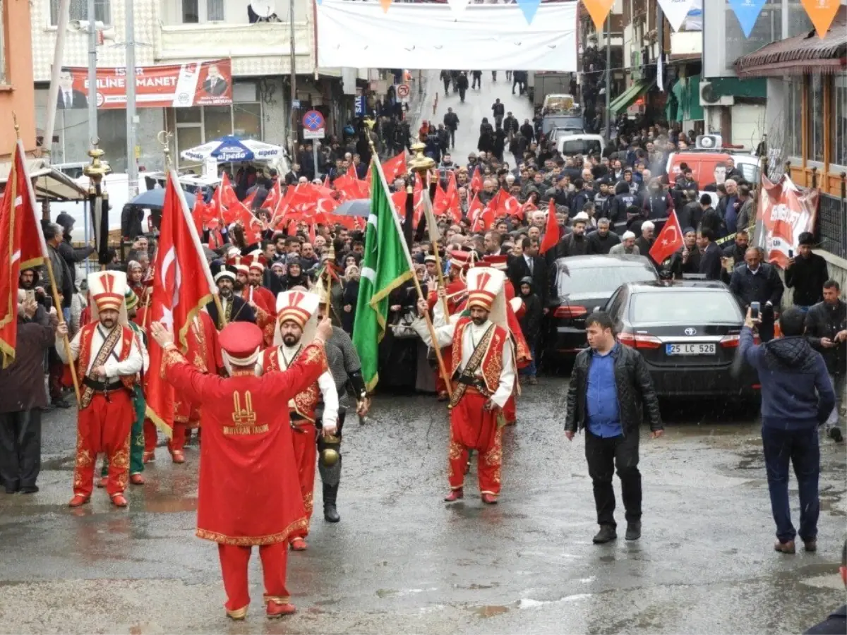 MHP Genel Başkan Yardımcısı Prof. Dr. Kamil Aydın İspir\'de Cumhur İttifakına Destek İstedi