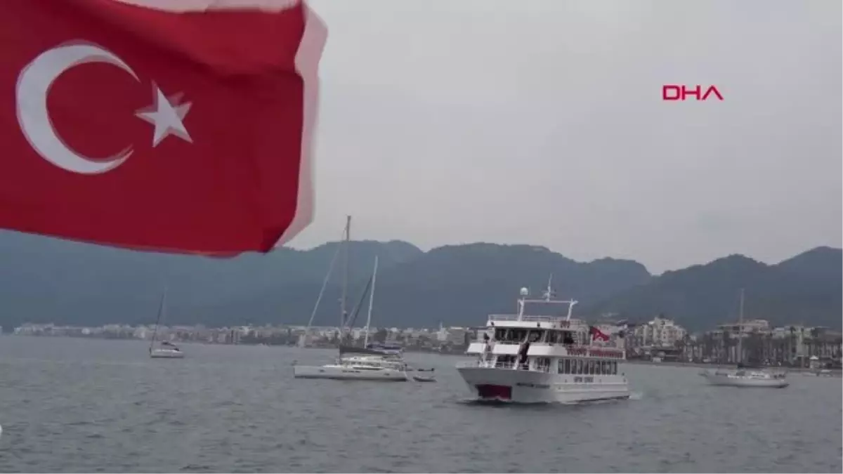 Muğla Marmaris\'te Tekne Turları Zengin Ortadoğulu Turistlerle Başladı