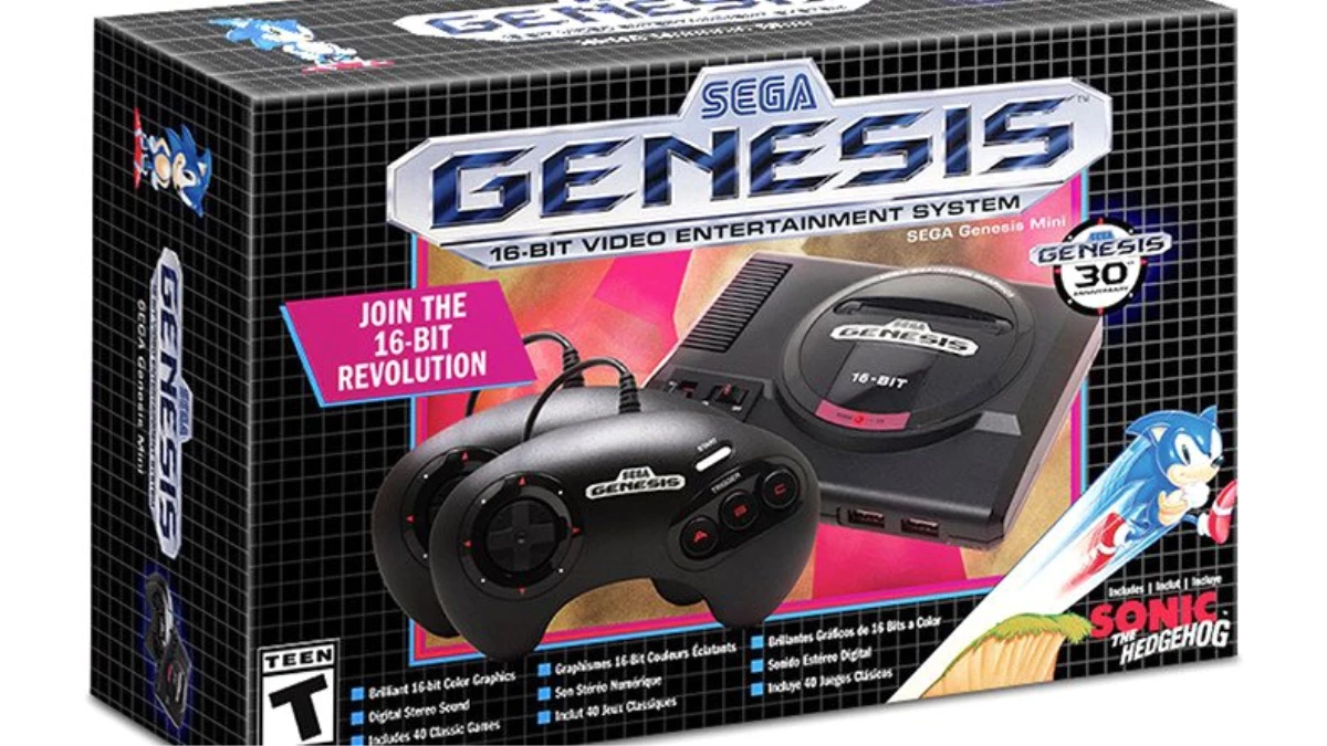 Sega, Genesis Mini Oyun Konsolunu Piyasaya Süreceği Tarihi Açıkladı