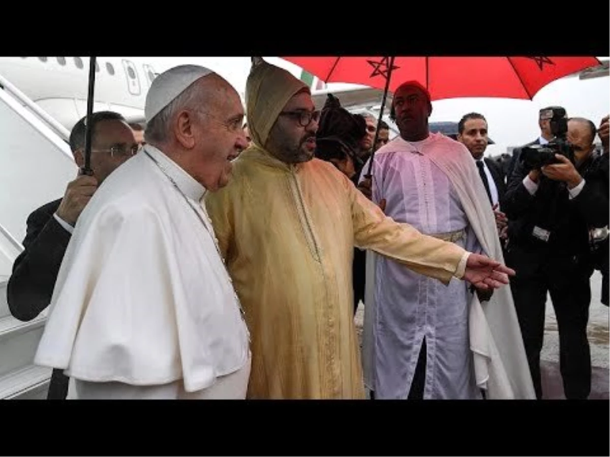 Video: Papa\'nın Fas Ziyareti Konvoyda Kovalamacayla Olaylı Başladı