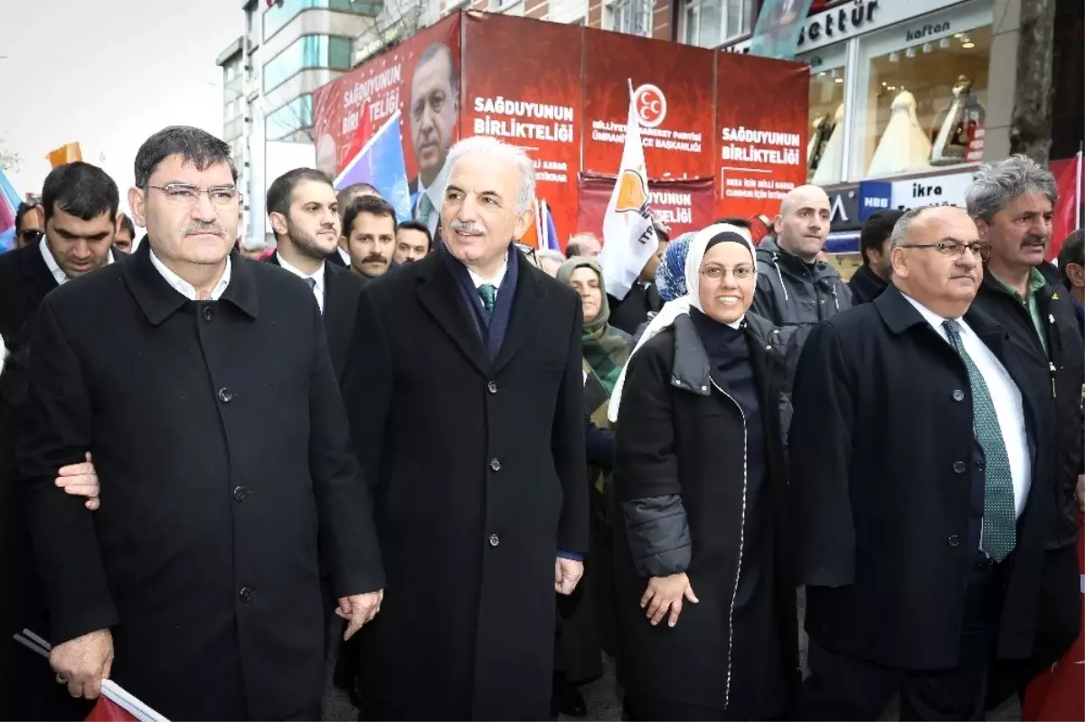 Yıldırım, Seçim Çalışmalarını Sevgi Yürüyüşüyle Noktaladı