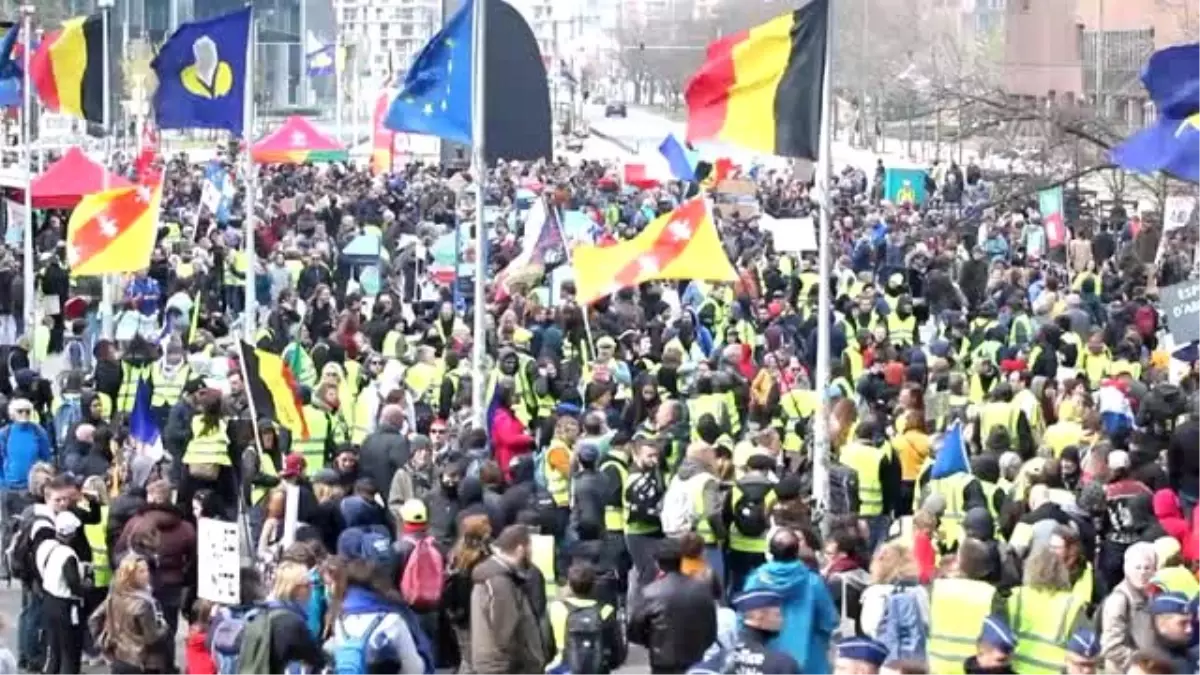 Belçika\'da İklim Protestosu