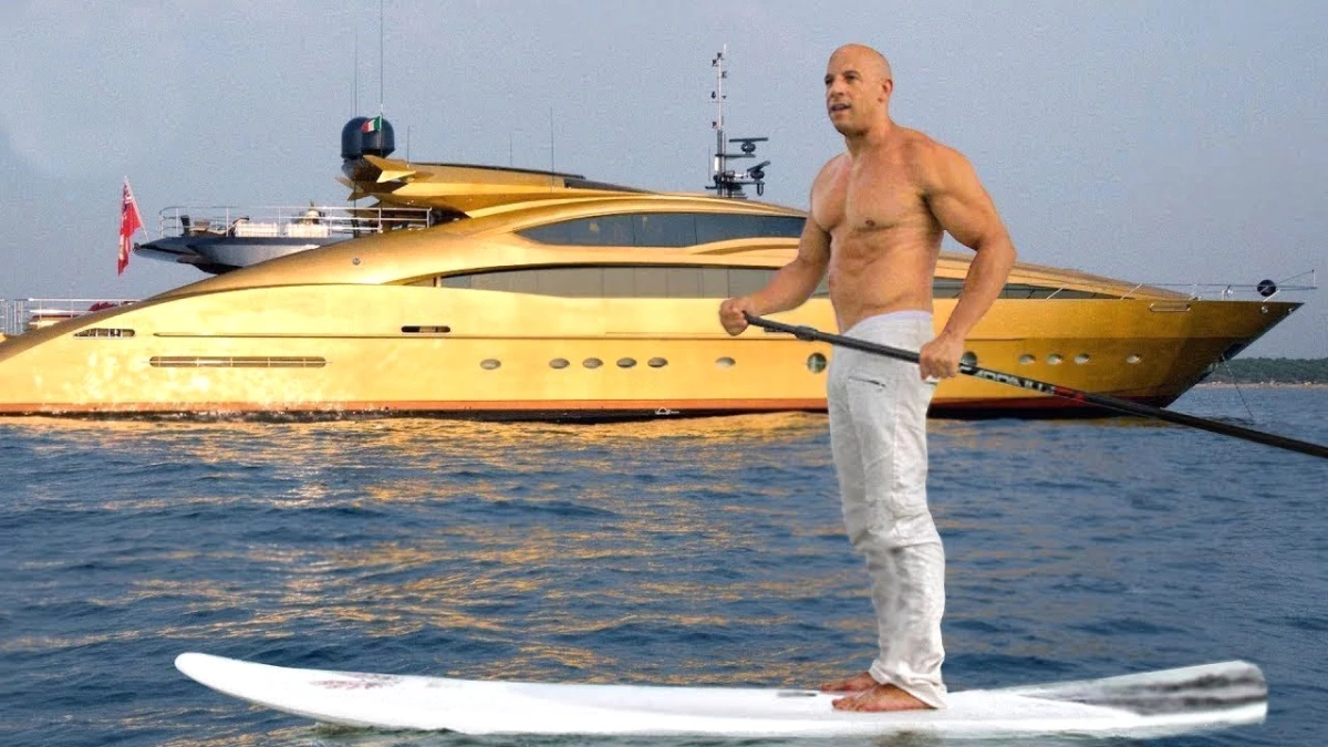 Bu Lüks Hayat Milyoner Vin Diesel\'e Ait