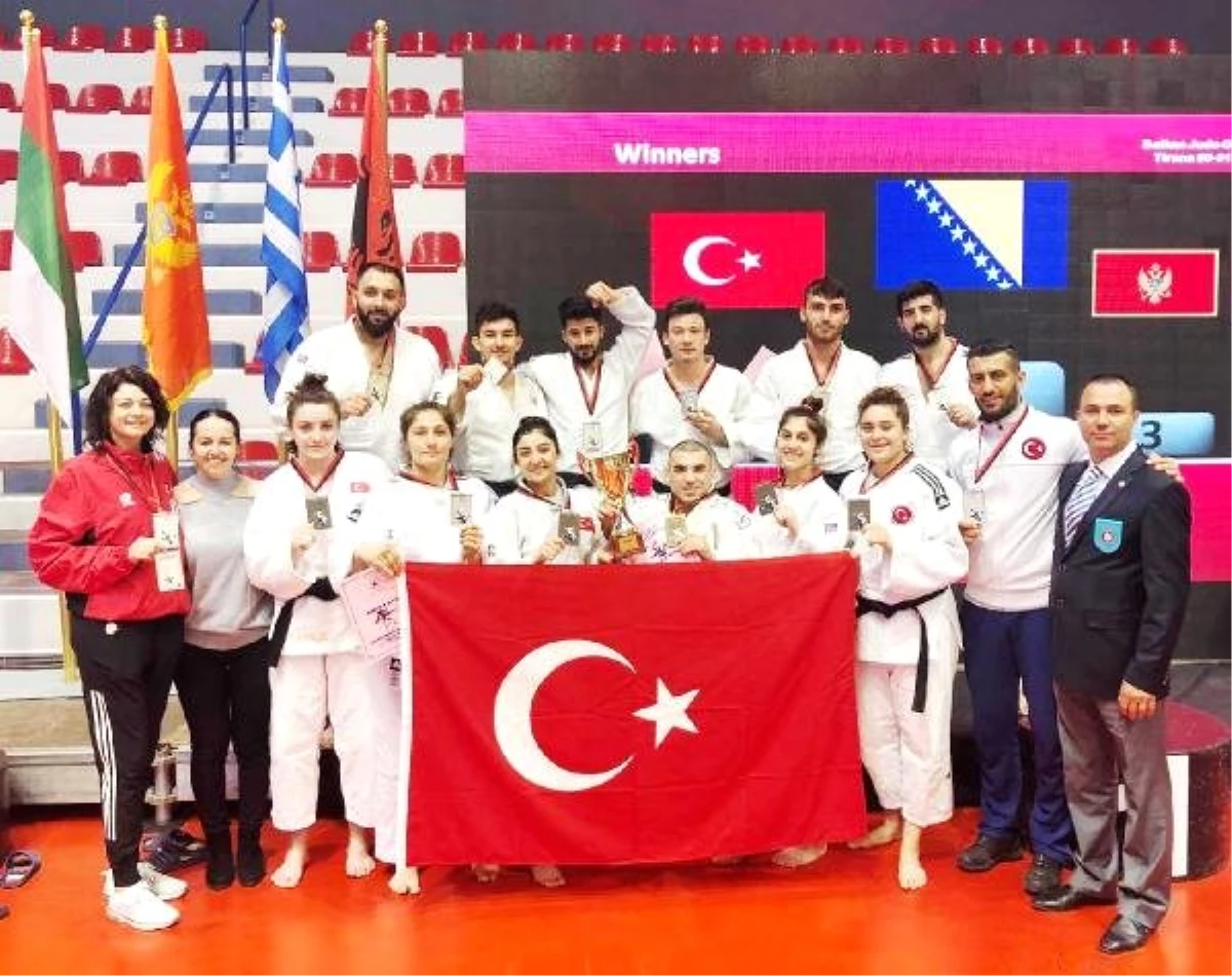 Büyükler Balkan Judo Şampiyonası\'nda Gümüş Madalya