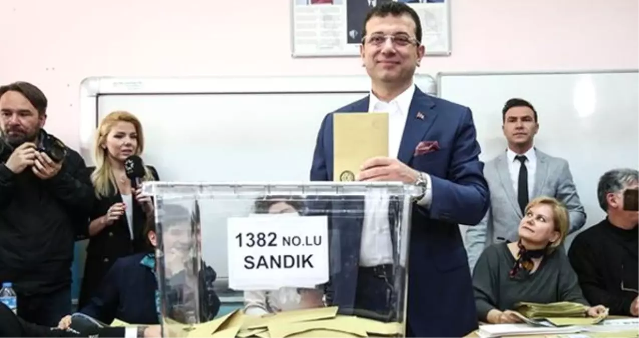 CHP İstanbul Adayı İmamoğlu\'nun Sandığından CHP Çıktı