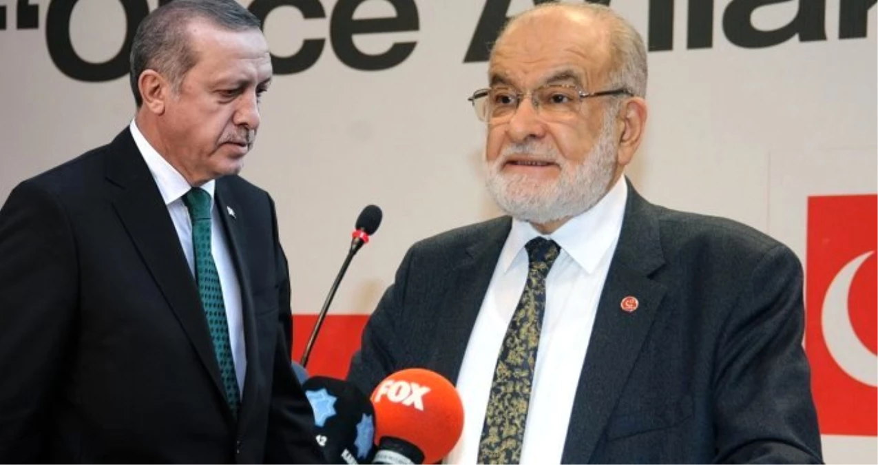 Erdoğan, Malatya\'da 2 Saadet Partili Müşahidin Öldürüldüğü Olay Sonrası Karamollaoğlu\'na Taziyelerini İletti