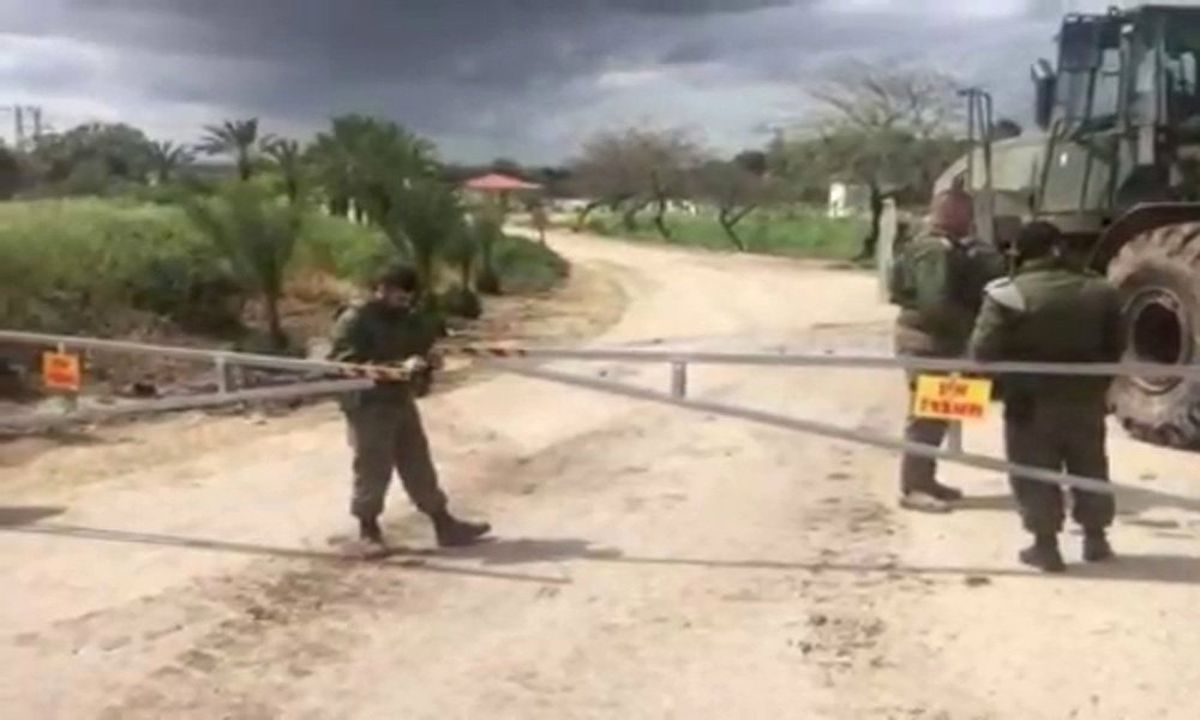 İsrail Ordusu Erez Sınır Kapısı\'nı Yeniden Açtı