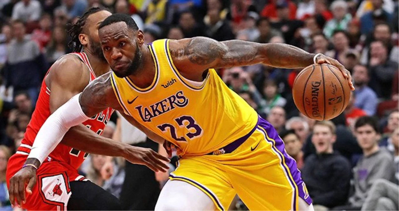 Los Angeles Lakers\'ta LeBron James Sezonu Kapattı